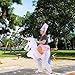 Anself - Disfraces Inflable De Unicornio Traje De Cosplay Fiesta,Para Adulto 1.6m-1.8m