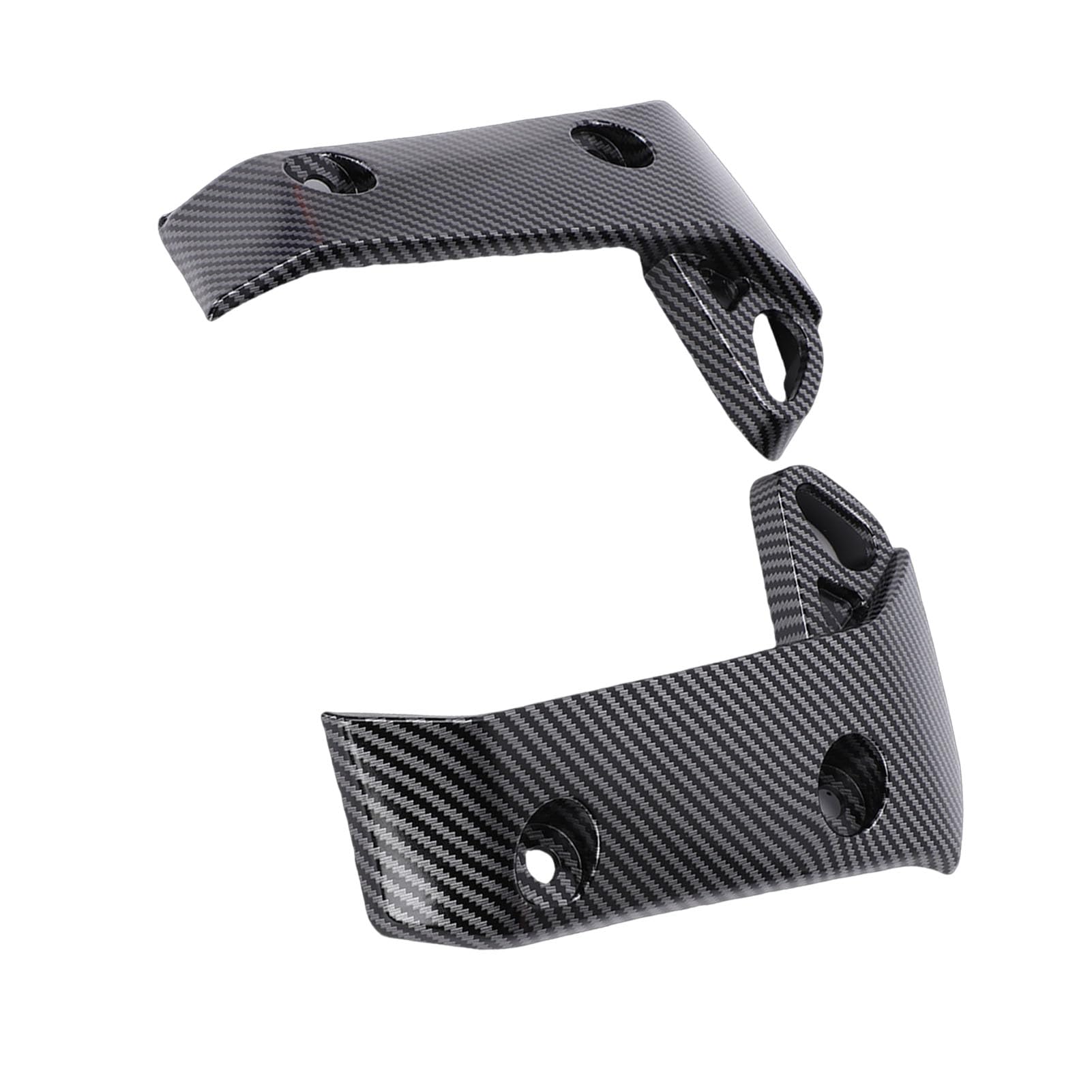 Yctze Carénage de Radiateur de Clignotant Latéral, Remplacement de Haute qualité pour MT-07 2017-2020, avec Couvercle de Protection Distinctif, Idéal pour l'amélioration du Style de Moto