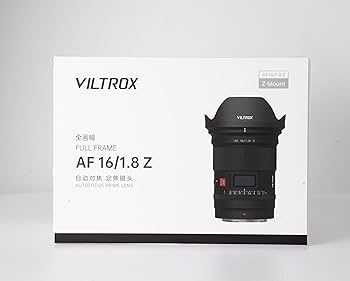 Amazon.com : VILTROX AF 16mm F1.8 Z Full Frame Lens for