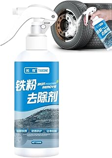 Rust Stain Remover,Iron Out Rust Stain Remover Spray - Metal Chrome Paint Cleaning, Rust Inhibitor Derusting Spray Maintenance for Bathrooms Oskoe