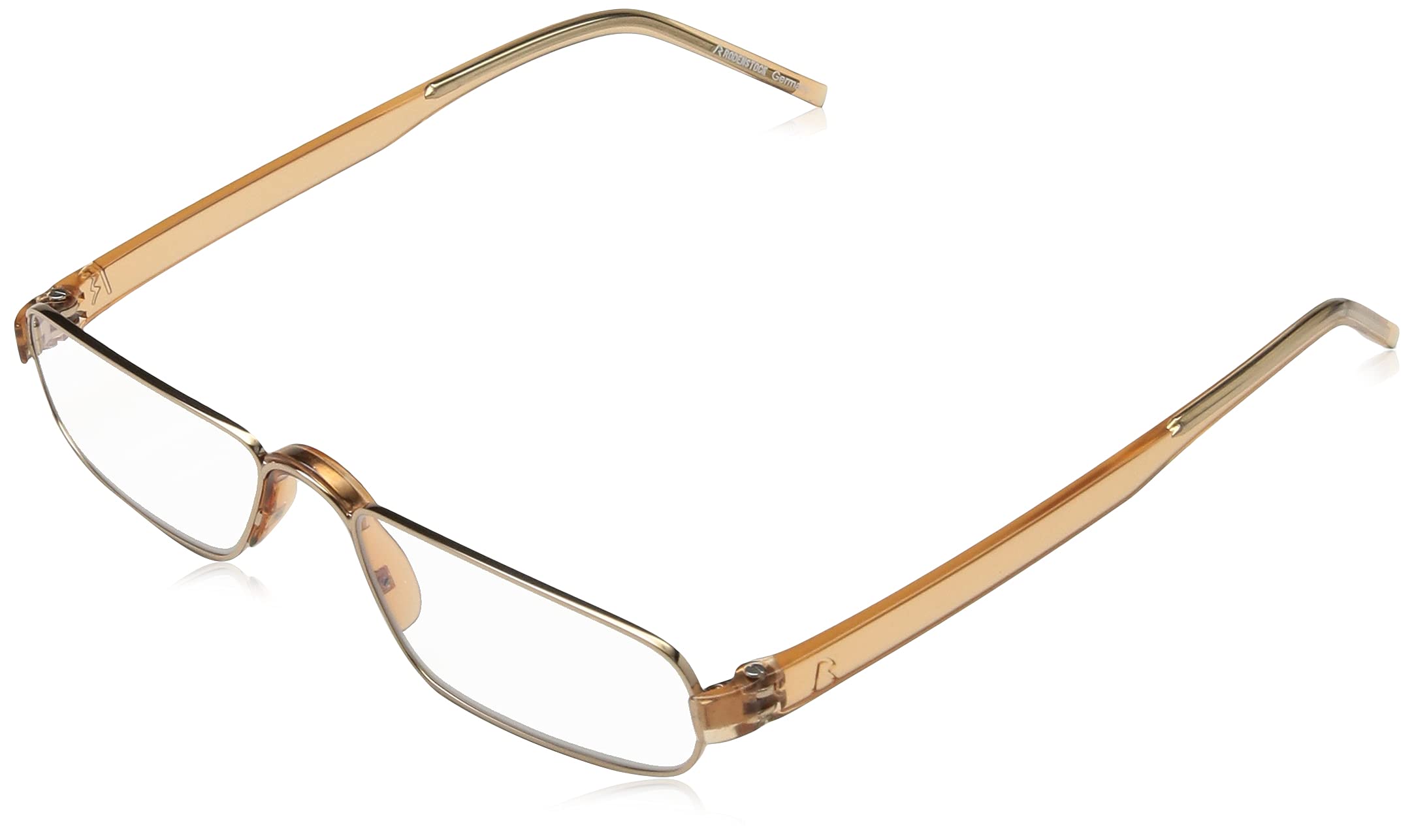Rodenstock Unisex ProRead okulary do czytania, różowe złoto, +1,5