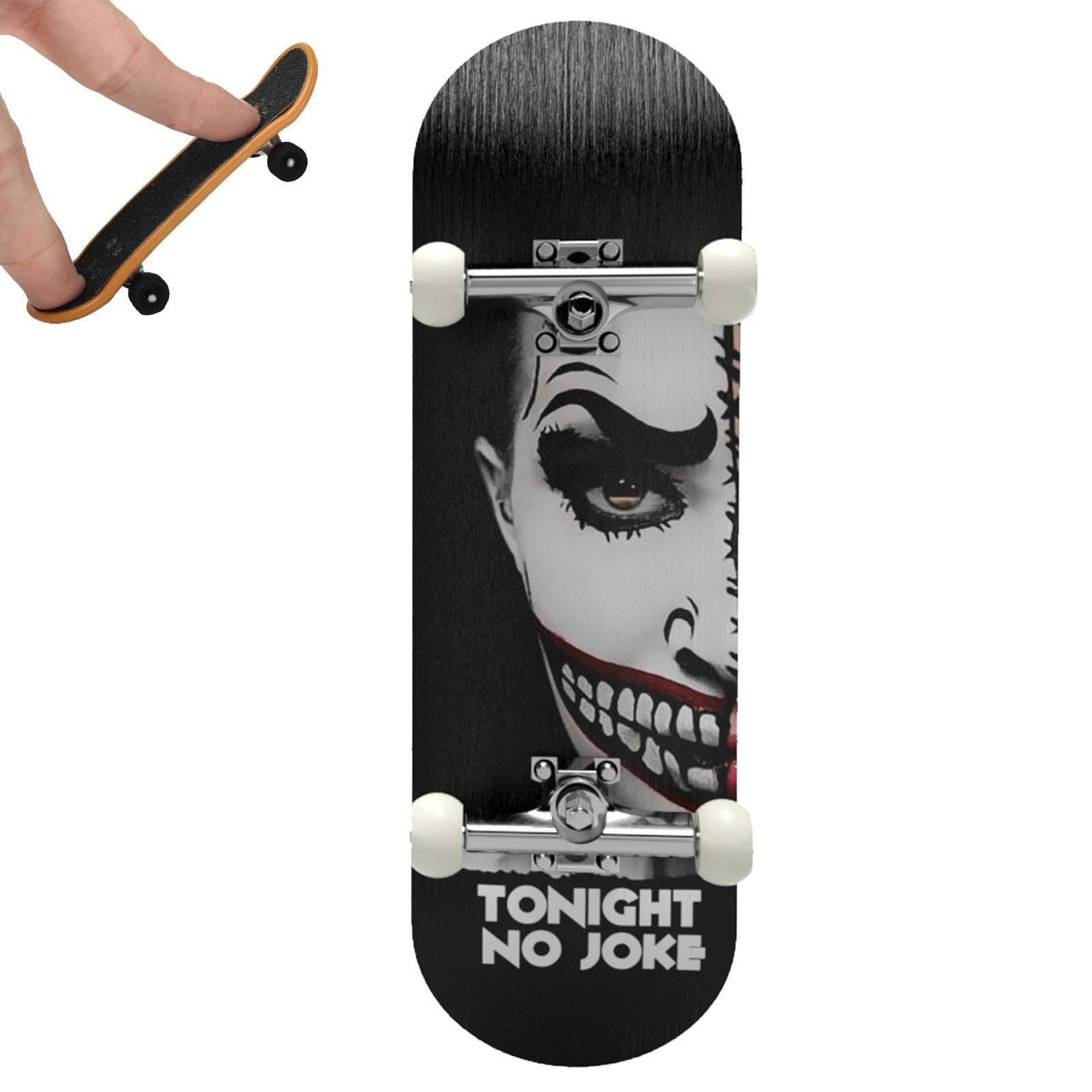 Fingerboard Skateboard, Maple Wooden Alloy Fingerboard, Mini Finger Toys, Upgrade Ball Bearing Wheels - Image 6