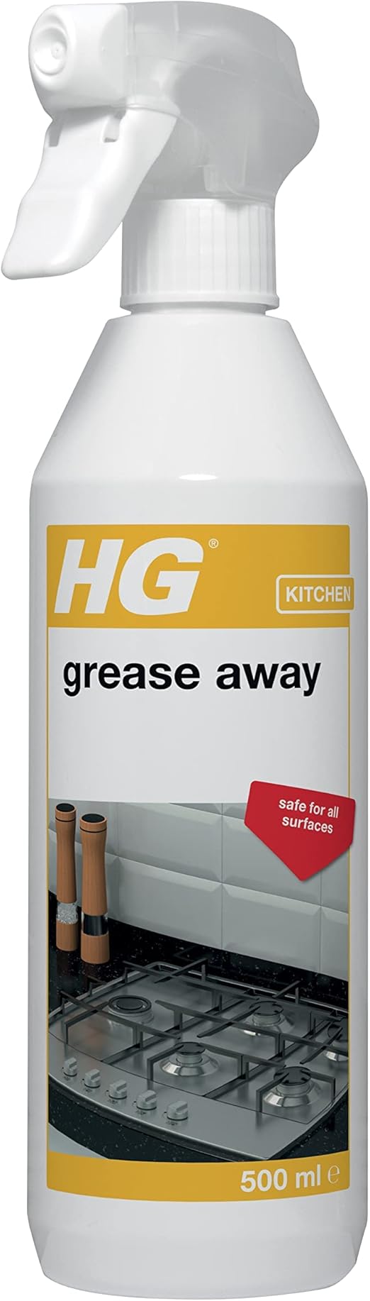 HG Grease Away Cleaner, Simple & Strong Kitchen Degreaser, Multi Use