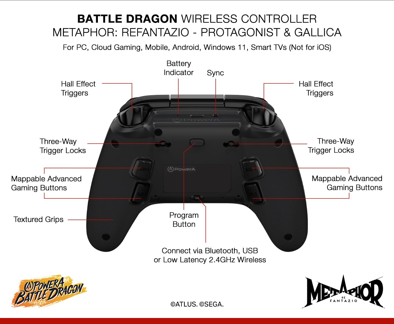 New Year Sale Powera Battle Dragon Wireless Controller For Pc And Cloud G... 2 New Year Sale Powera Battle Dragon Wireless Controller For Pc And Cloud G...