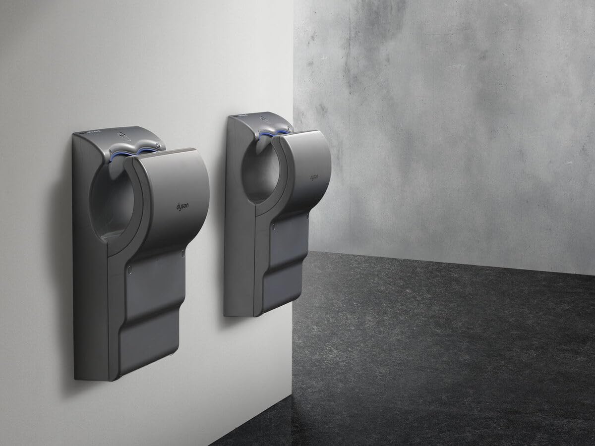 Dyson Airblade™ AB14 – Sèche-Mains Robuste pour sanitaires, Bureaux, Restaurants, hôtels & espaces Professionnels