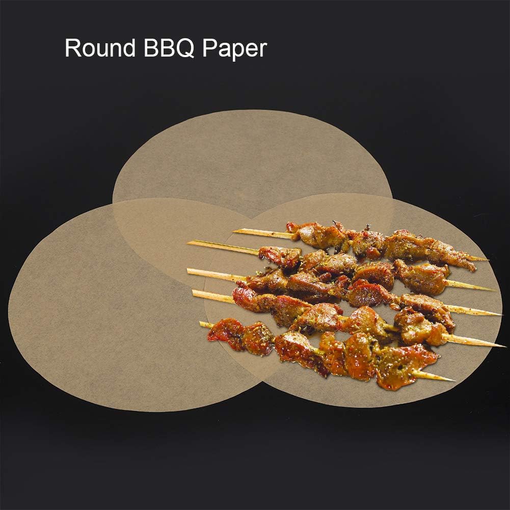 greaseproof paper Baking Parchment Circles, Set of 500PCS, 9 Inch Baking Paper Non Stick Baking Parchment Greaseproof Paper Circles for Cake Tin, Toaster Oven, Tortilla Press (500pcs)