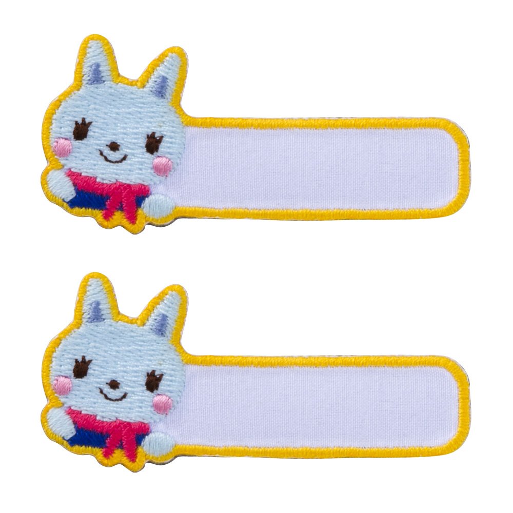 Amazon.co.jp: ミノダ funnyZOO 手書き用ネームワッペン ねこ K01I5706