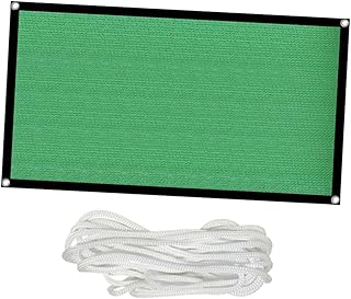 SECFOU Grade Rede Lona Verde Malha Lona Verde Plantas Guarda-Sol Pano Cobertura De Gramado Rede Pano De Sombra Jardim Guarda-Sol Rede Sombra De Jardim Malha Sombra Varanda