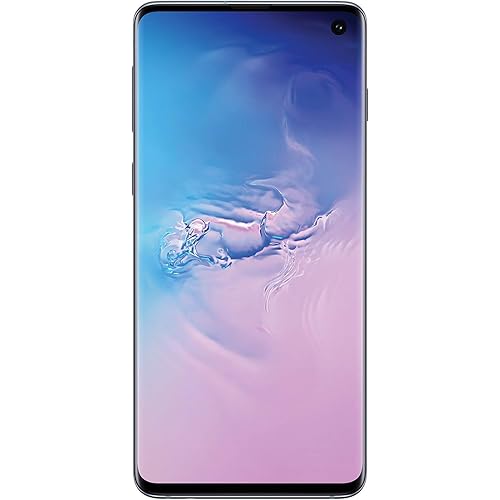 Samsung Galaxy S10, 128GB, Prism Blue - GSM Carriers (Renewed)