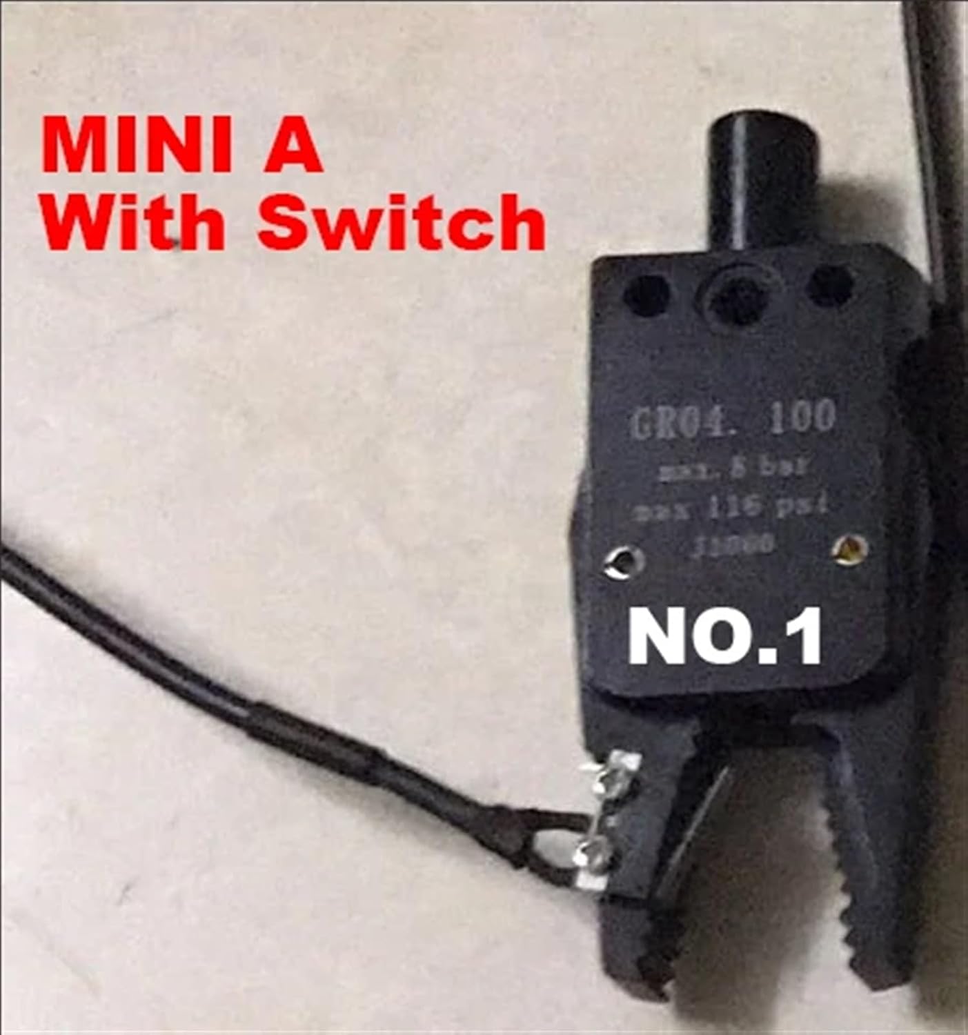 Pneumatic Mini Fixture J1060 Manipulator Parts Water Nozzle clamp J1080 GR04.100 Pneumatic Fixture (Color : NO.1)