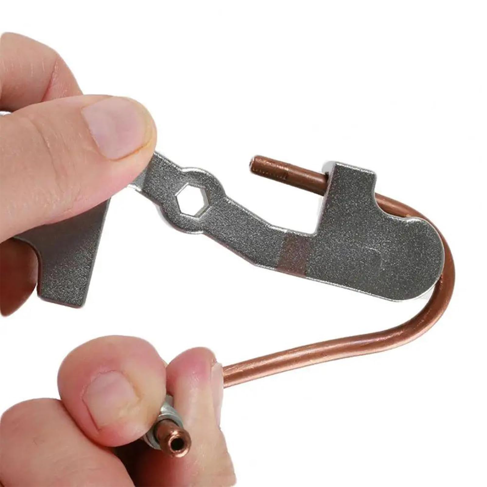 Tokaneit Outil de Cintrage de Tuyau de Frein Outil de Cintrage Professionnel,Pince à Cintrer Pratique,Cintreuse de Tubes,Convient Aux Flexibles de Frein D'un Diamètre de 4.75 mm et Moins