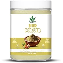 Havintha Herbal Sidr Leaves Powder 250gm | Natural Hair Cleanser & Conditioner | Dry & Damaged Hair Conditioning Hair Mask for Women and Men | Herbal Powder for Hair Care, Skin Care