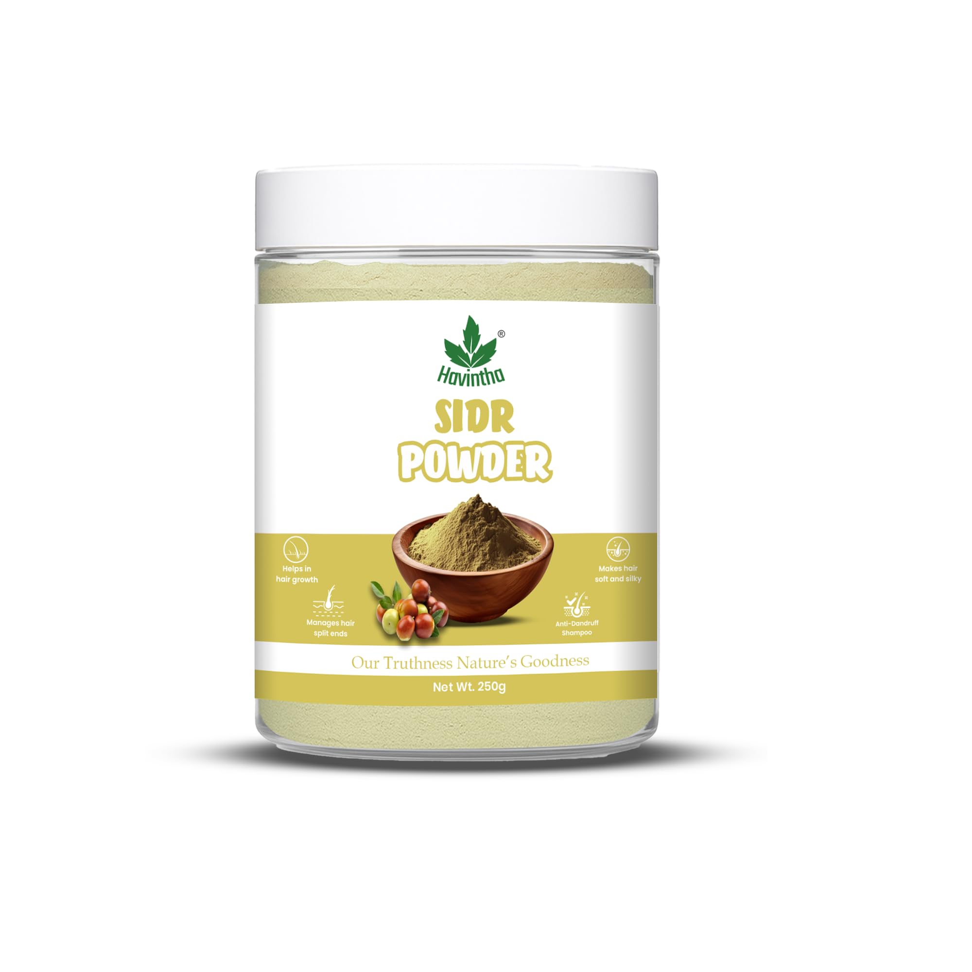 Havintha Herbal Sidr Leaves Powder 250gm | Natural Hair Cleanser & Conditioner | Dry & Damaged Hair Conditioning Hair Mask for Women and Men | Herbal Powder for Hair Care, Skin Care | Chemical Free-image-31
