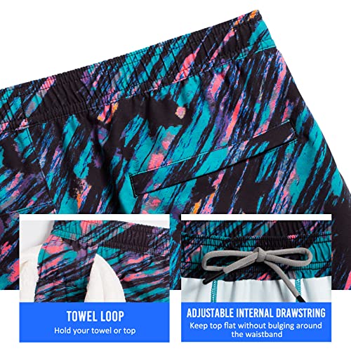 Image of maamgic Mens Workout Shorts 2 in 1 Stretch 5 inch / 7 inch Gym Shorts Running Shorts with Compression Liner Zip Pocket