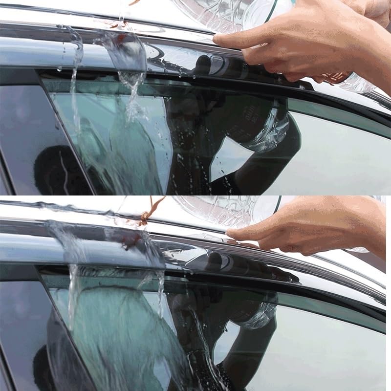 Déflecteurs soleil d'aération garde ABS pour VW Tiguan L 2017 2018 auto