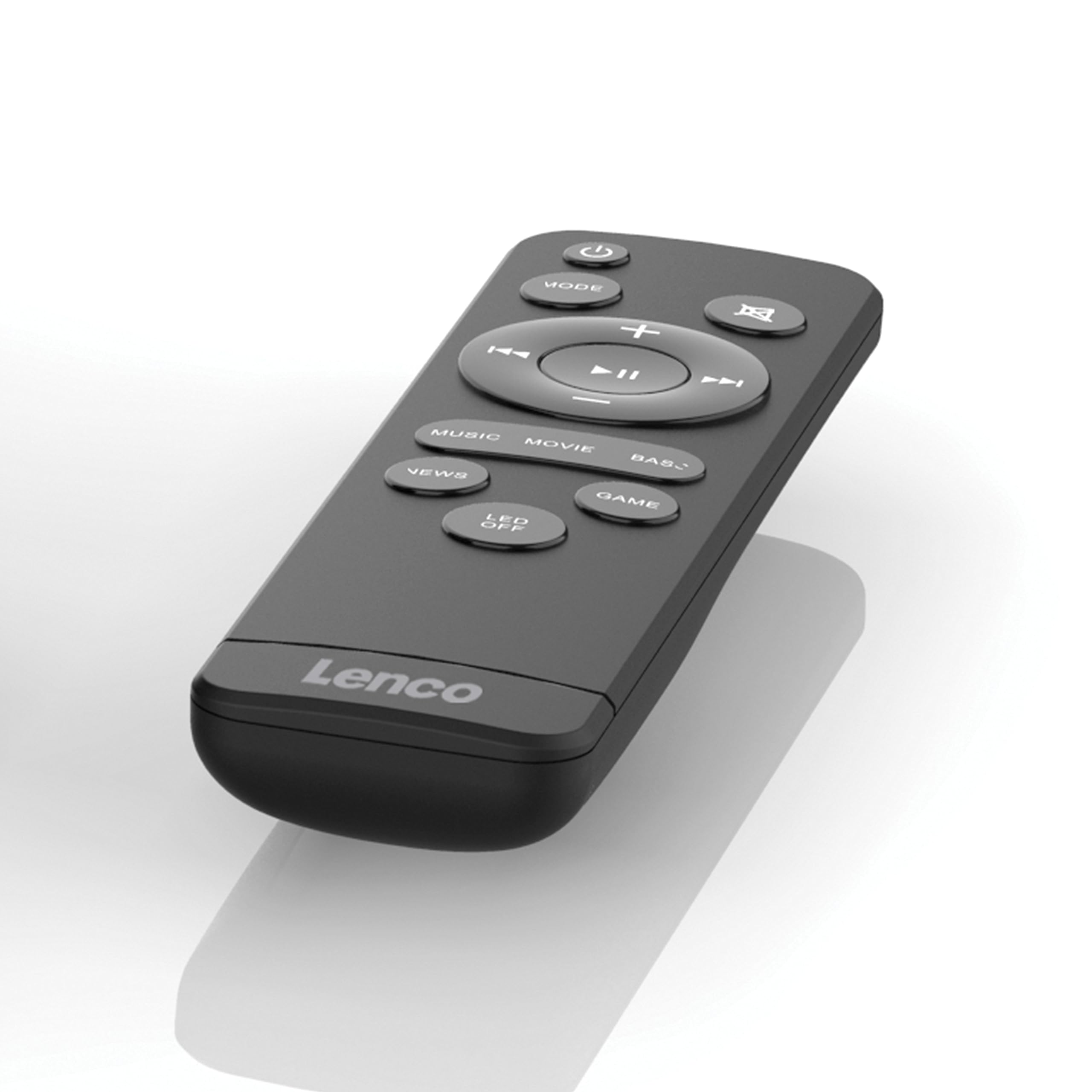 Lenco SB-042 Soundbar 85cm 40W Con LED, HDMI ARC, Bluetooth 5.0, Equalizzatore E Telecomando