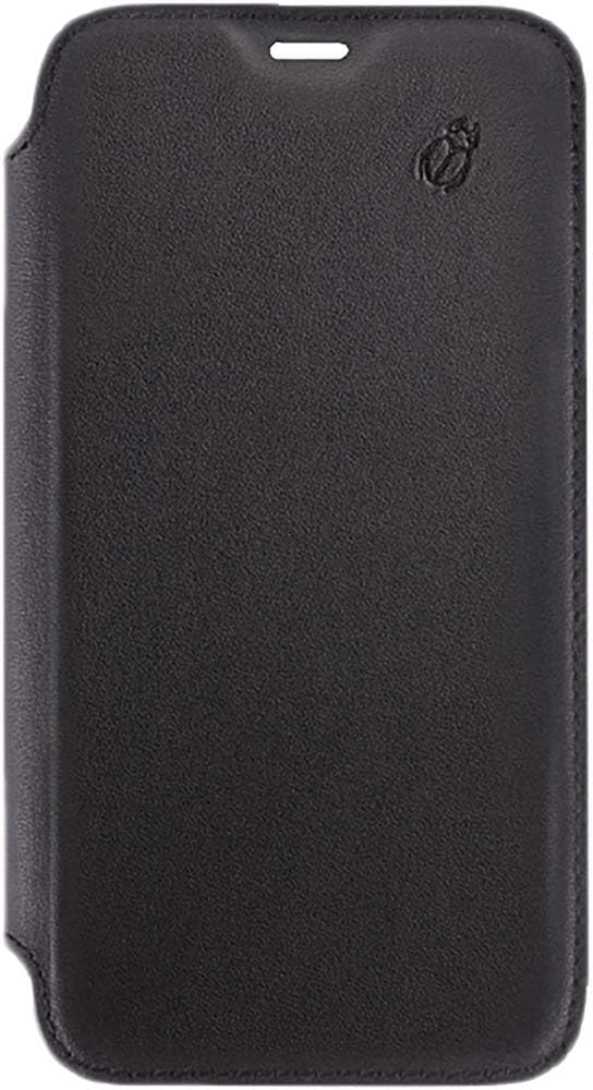 Coque en cuir pleine fleur iPhone 11 Pro Max Beetlecase Folio Noir - 2