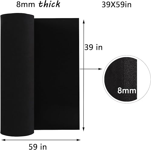 Miniatura 2 de Espuma EVA, rollo de espuma para cosplay, tamaño 0.315 in de grosor. 39 x 59 pulgadas (16 qft). Adecuado para modelado de espuma grande, proyectos