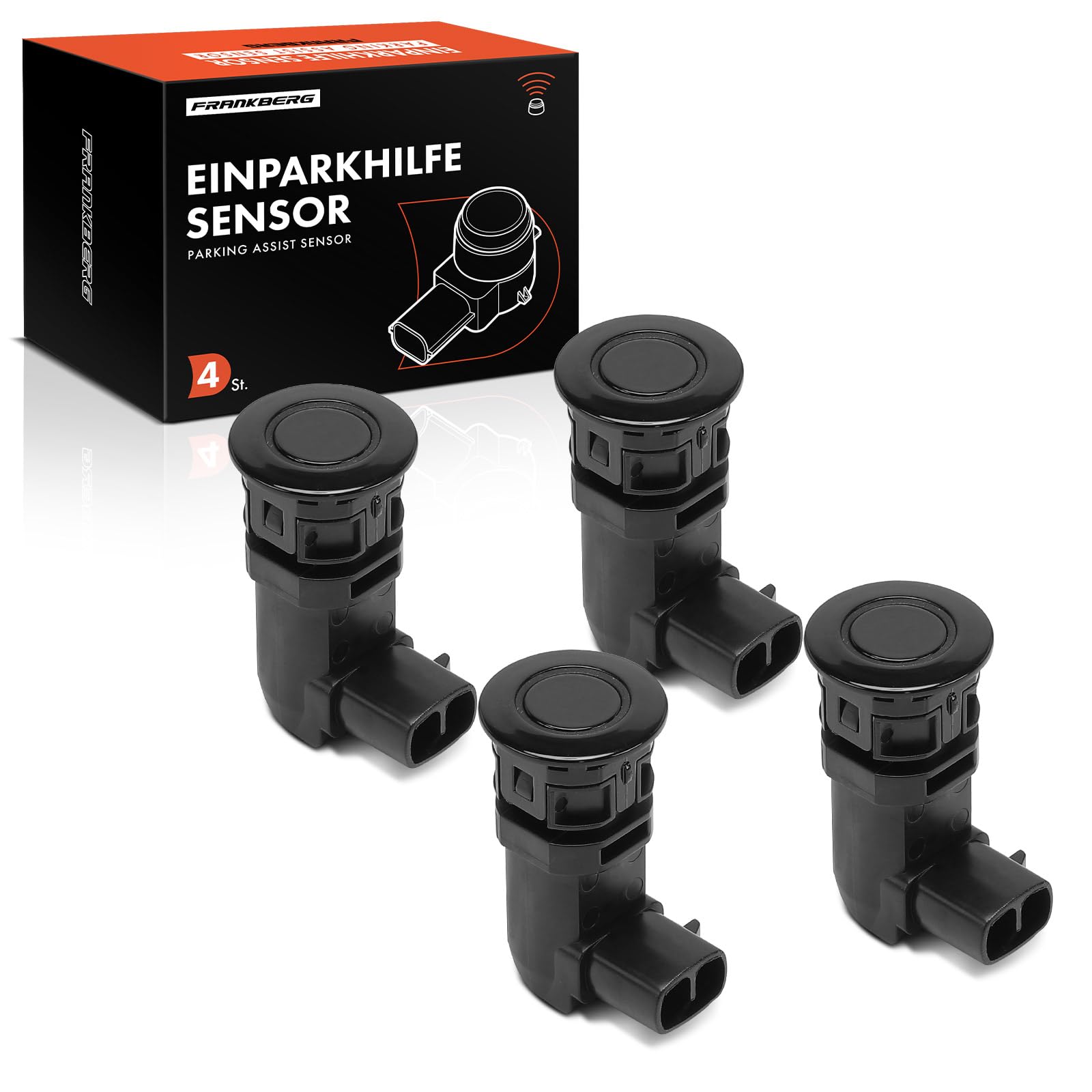 Frankberg 4 sensori di parcheggio anteriori e posteriori GS1D67UC1A | Compatibile con: 3 Saloon BL, 6 Hatchback GH, 3 BL, 6 Combi GH, 6 Saloon GH