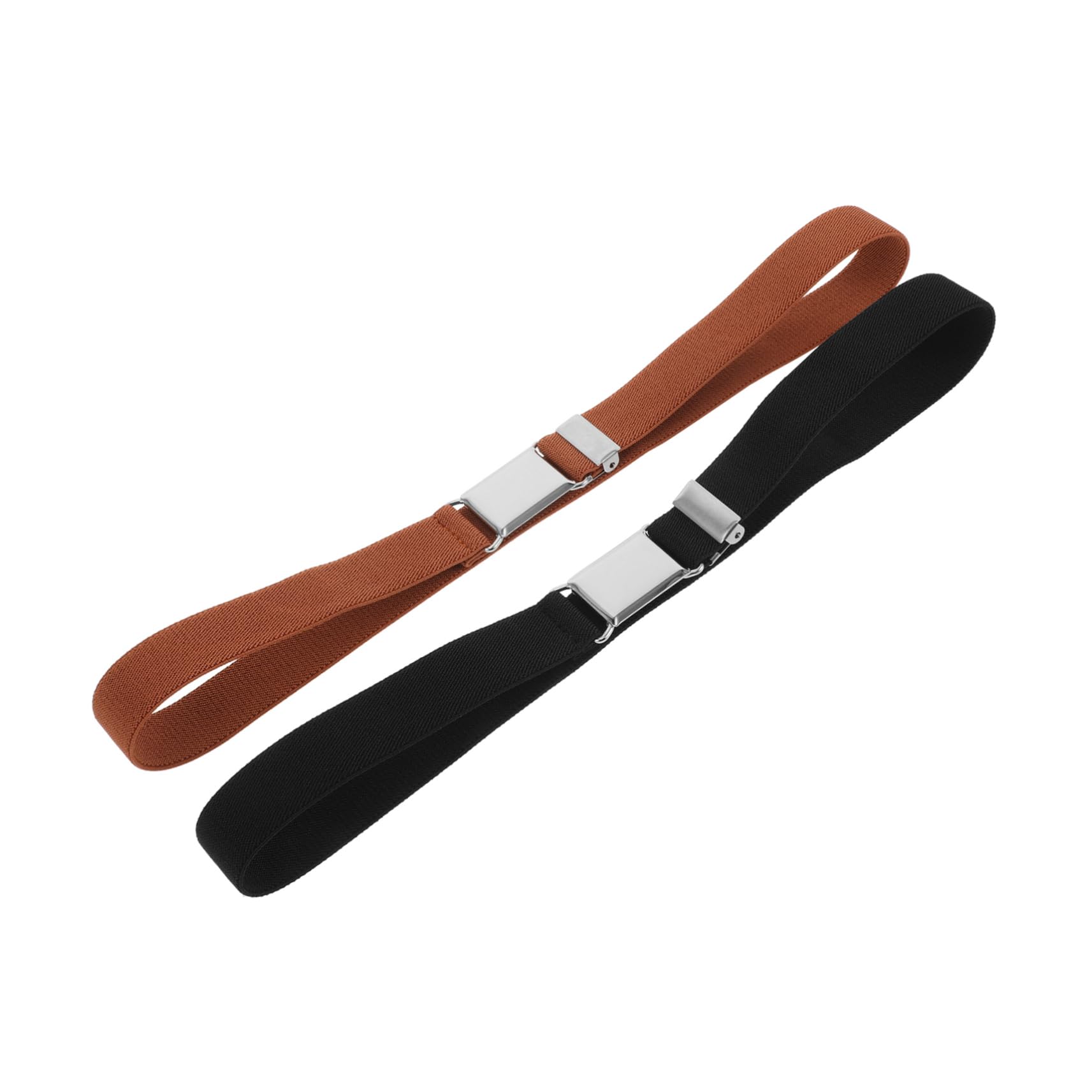 BESTYASH Little Girls Belts 2pcs Children's Elastic Belts Versatile Fit for Toddlers to Young Boys and Girls Daily Use