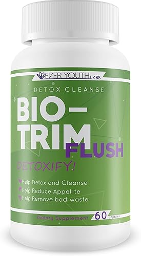 Bio Trim Flush  Detox Cleanse  Limpia tu cuerpo de toxinas para probar limpio y puro  Las toxinas se construyen de forma natural en la sangre