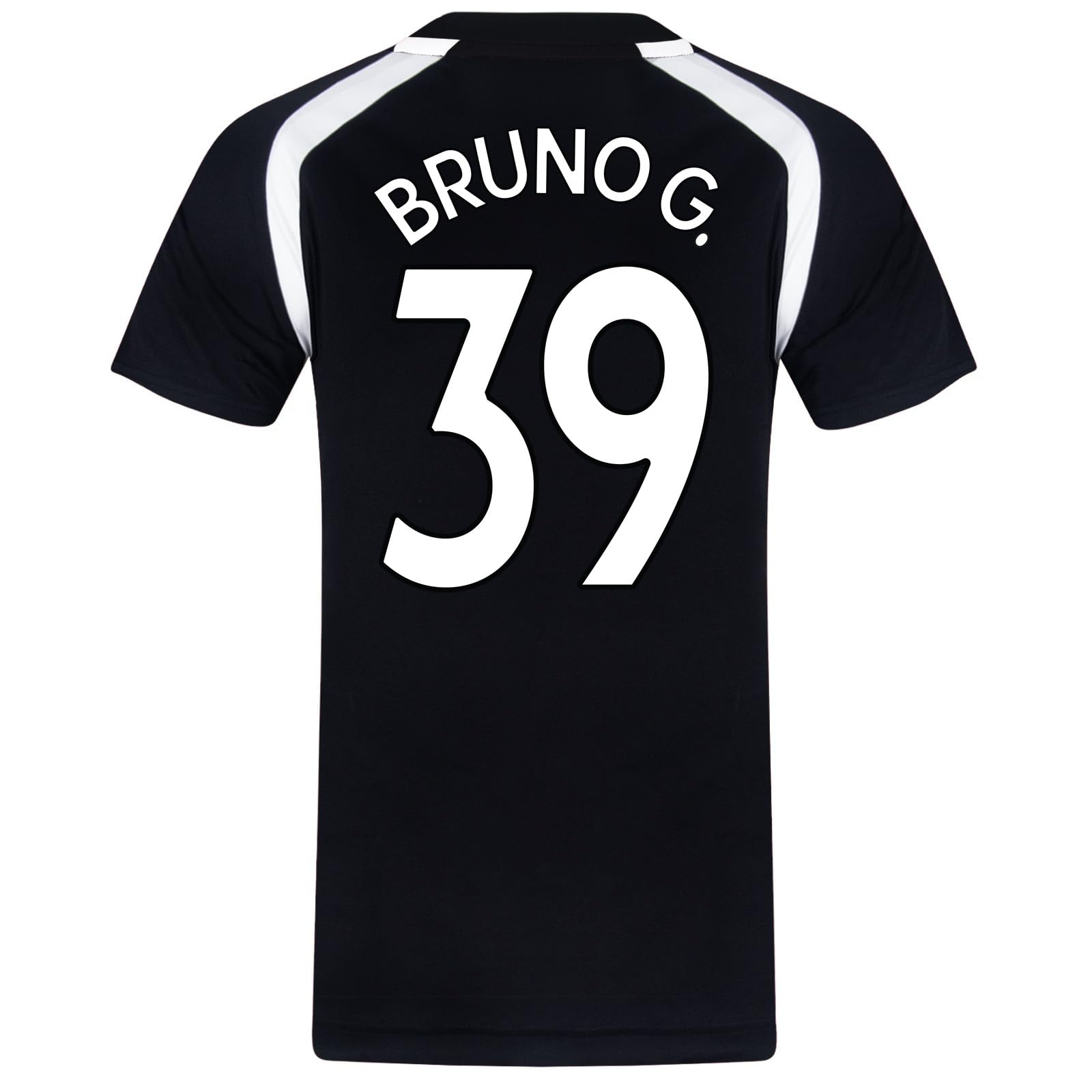 Newcastle United Men's Black Bruno G. Fc Bruno G. 39 Poly T-Shirt Black 3XL