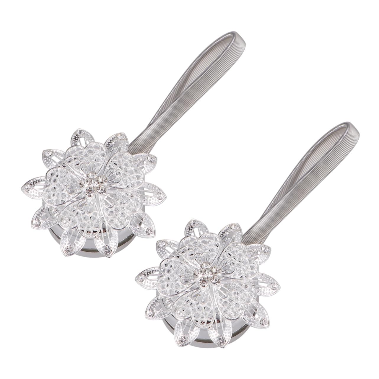 ABOOFAN Lot De 2 Embrasses Magnétiques pour Rideaux Faciles À Utiliser pour Les Espaces De Vie