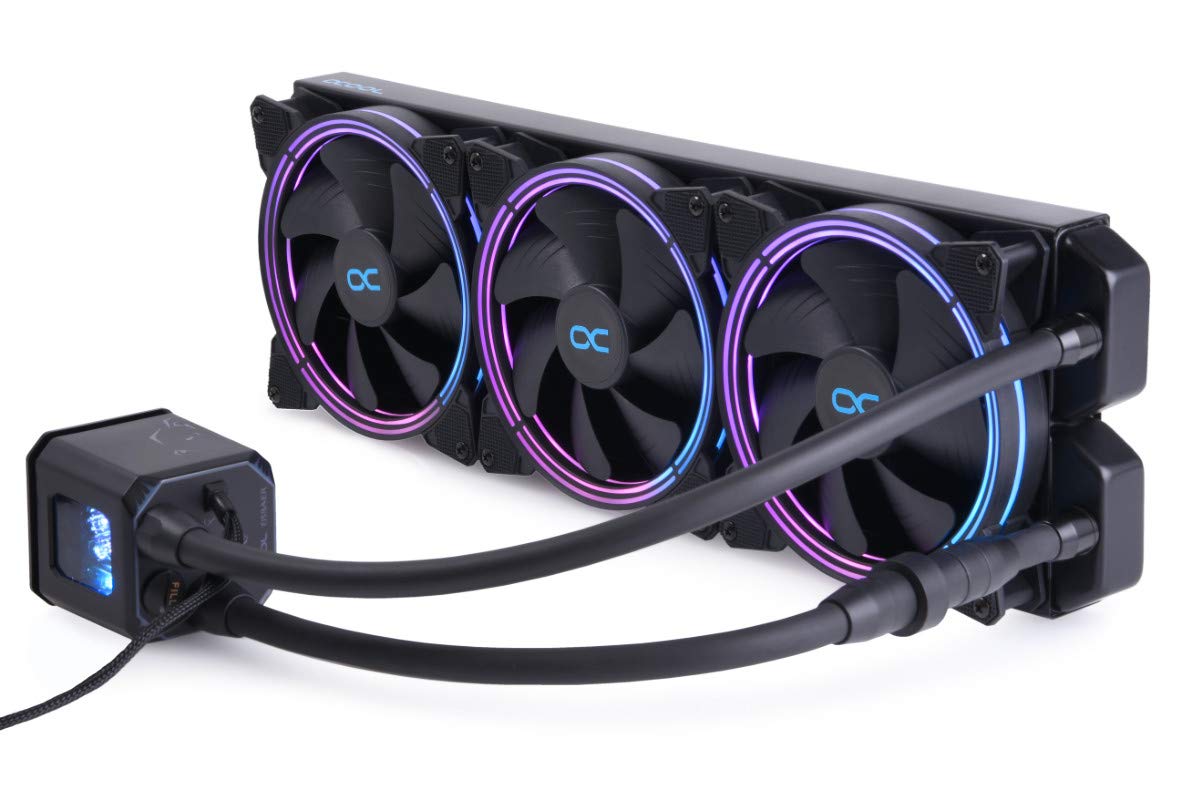 REFRIGERACION ¡ALPHACOOL EISBAER AURORA 420 ARGB/3 VEN 140MM/INTEL-AMD 1016665