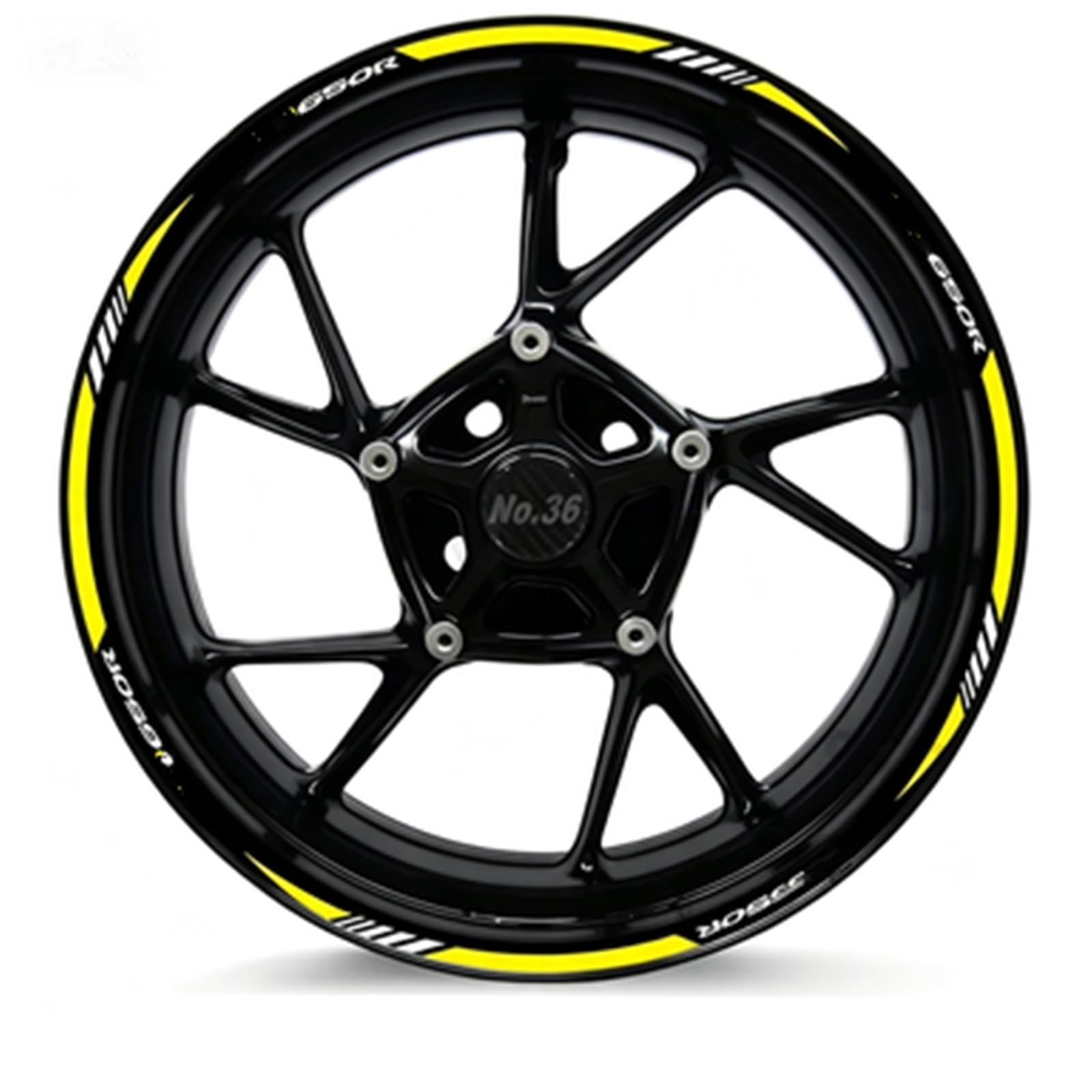 Motorcycle Wheel Rim Sticker Stripe Decals Tape for CB650R CB650 R CB 650R Motorbike