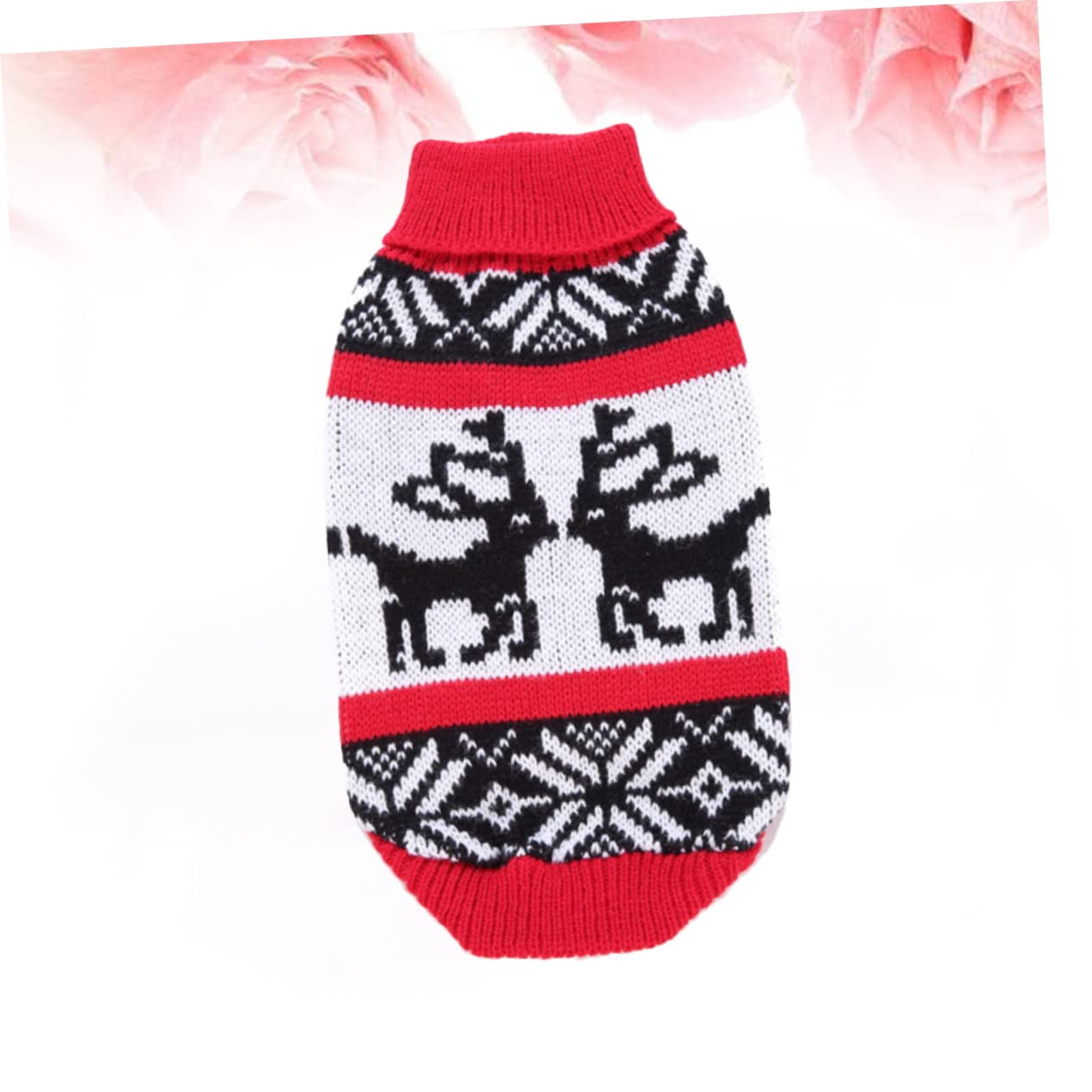 SUPVOX 3 Pezzi Maglione A Collo Alto per Animali Domestici Vestiti per Cuccioli di Natale Maglione per Animali Domestici Maglione Lavorato A Maglia per Animali Domestici Abbigliamento