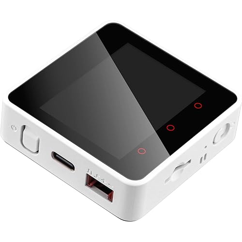 MakerFocus M5Stack Core2 ESP32 Development Kit 2nd Generation Core Device CP2104 MPU 6886 Built-in Bluetooth WiFi with Dual Core 32-bit 240Mhz LX6 Processors 16M Flash 8M PSRAM for UIFlow MicroPython