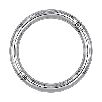 Amazon.co.jp: Yhzzuub 雄牛用鼻輪、牛用鼻輪, 丈夫なステンレス