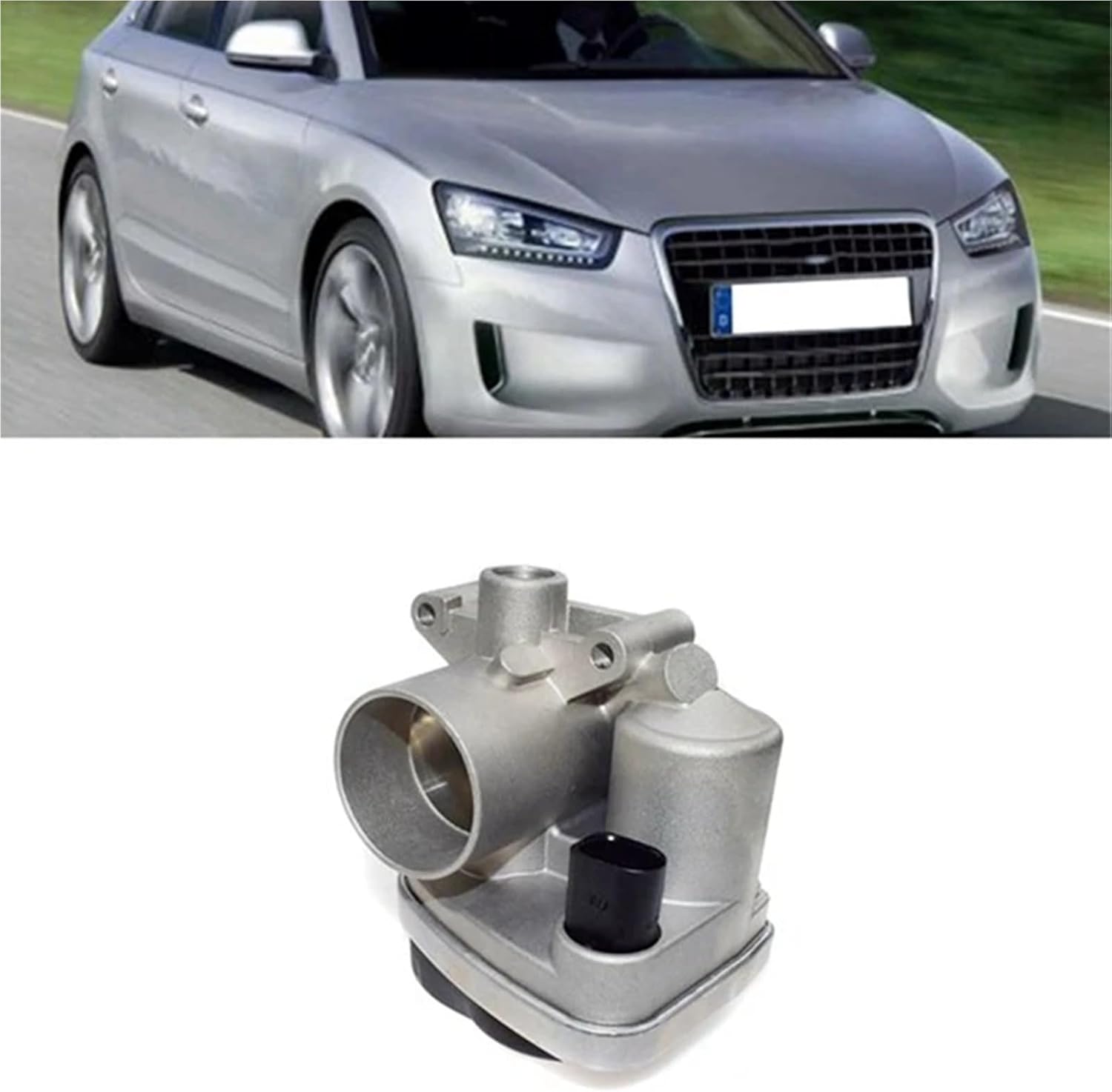408238321007 036133062N Fuel Injection Throttle Body Throttle Throttle Valve Auto Compatible with Skoda VW