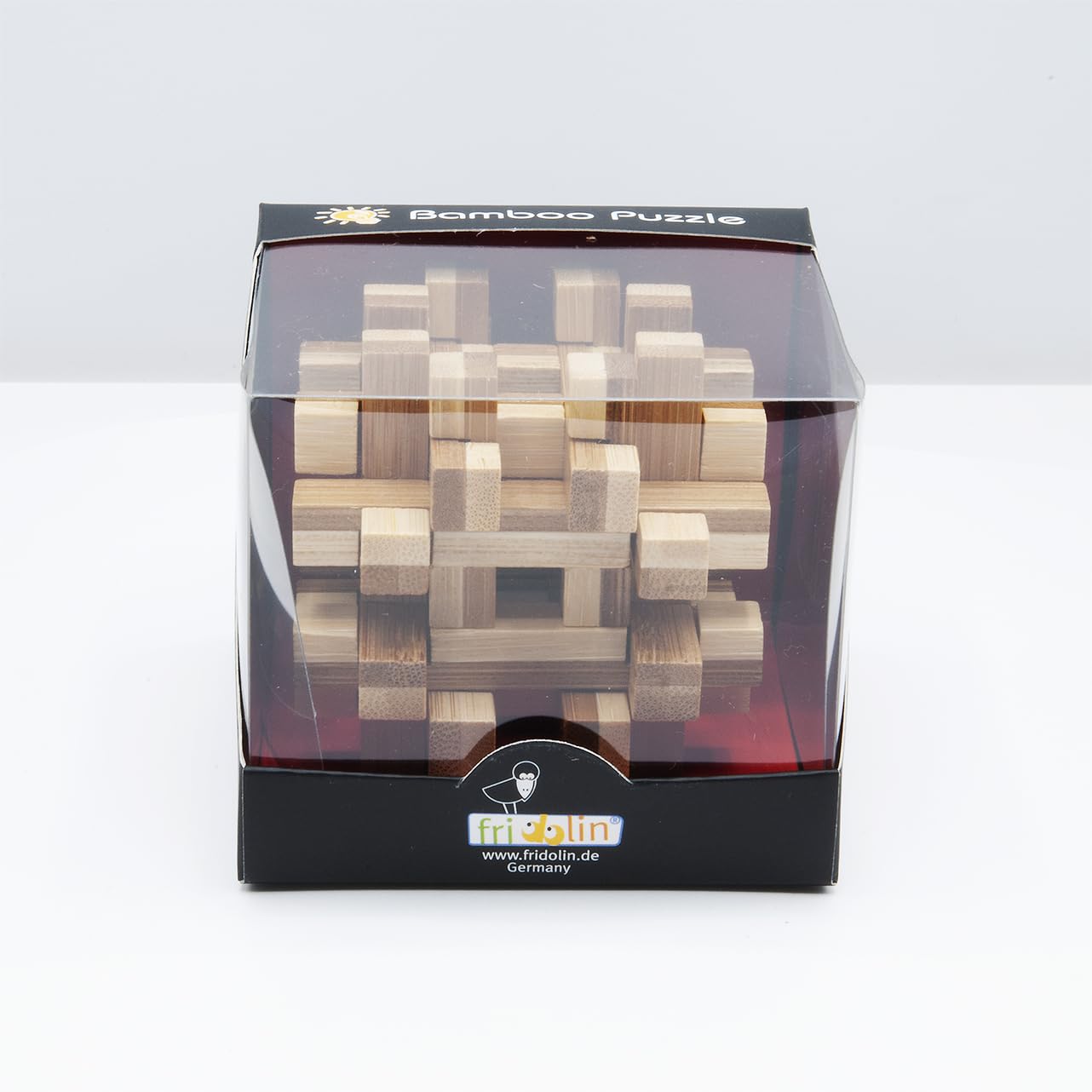 Fridolin 3D-Puzzle Magic Blocks aus Bambus, IQ-Test/Brainteaser: Amazon.de:  Spielzeug