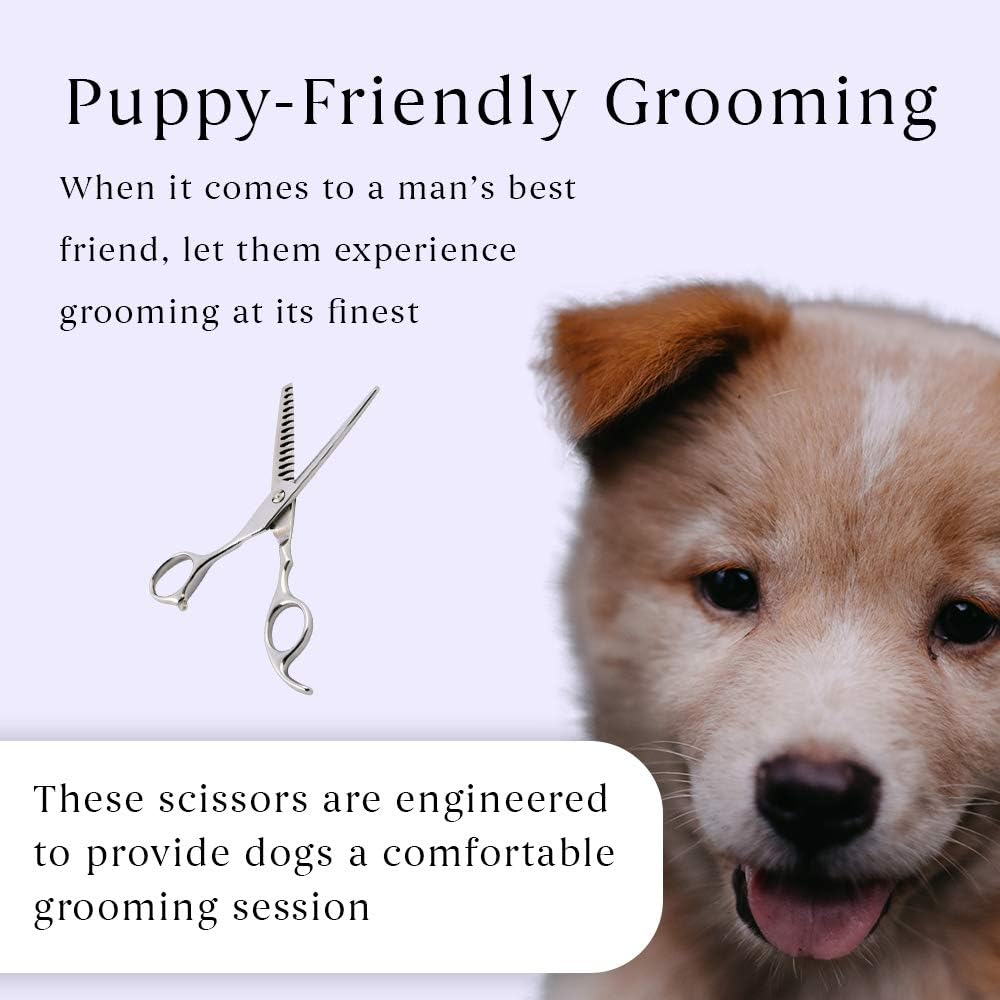 Dog Grooming Scissors, Softening Chunkers, Stainless Steel Trimming and