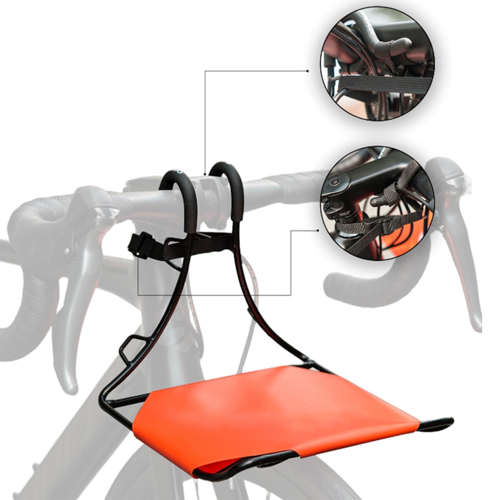 Portapacchi per bicicletta rimovibile, supporto per bicicletta regolabile, portabici per bicicletta, durevole, regolabile