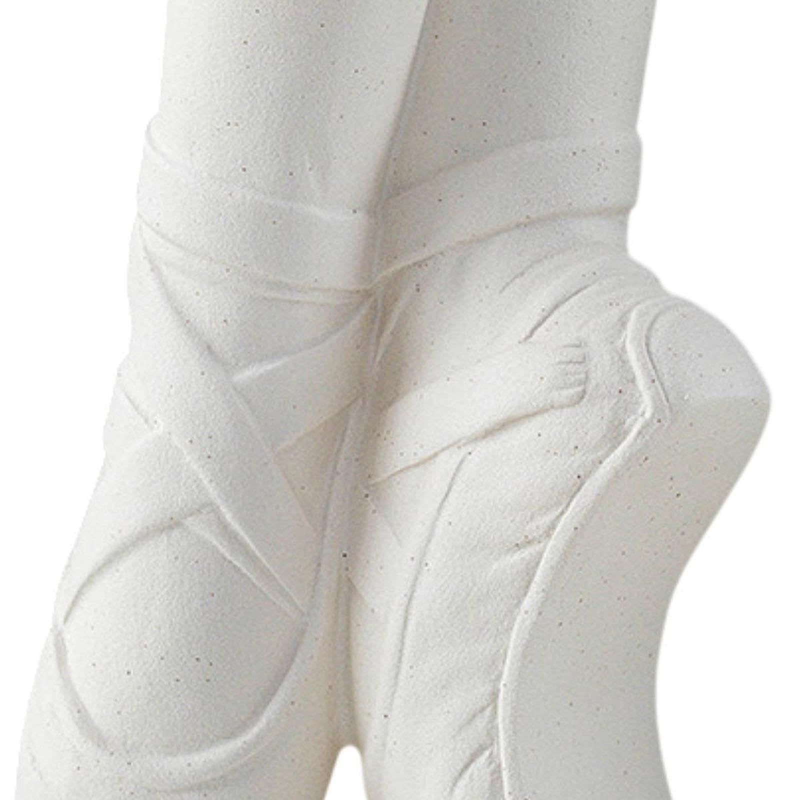 Sharplace Vase à Fleurs En Forme de Chaussure de Ballet, Vase Hydroponique, Affichage de Bourgeons, Vase de Propagation pour Mariage, Fleurs Séchées, Entrée de, Blanc