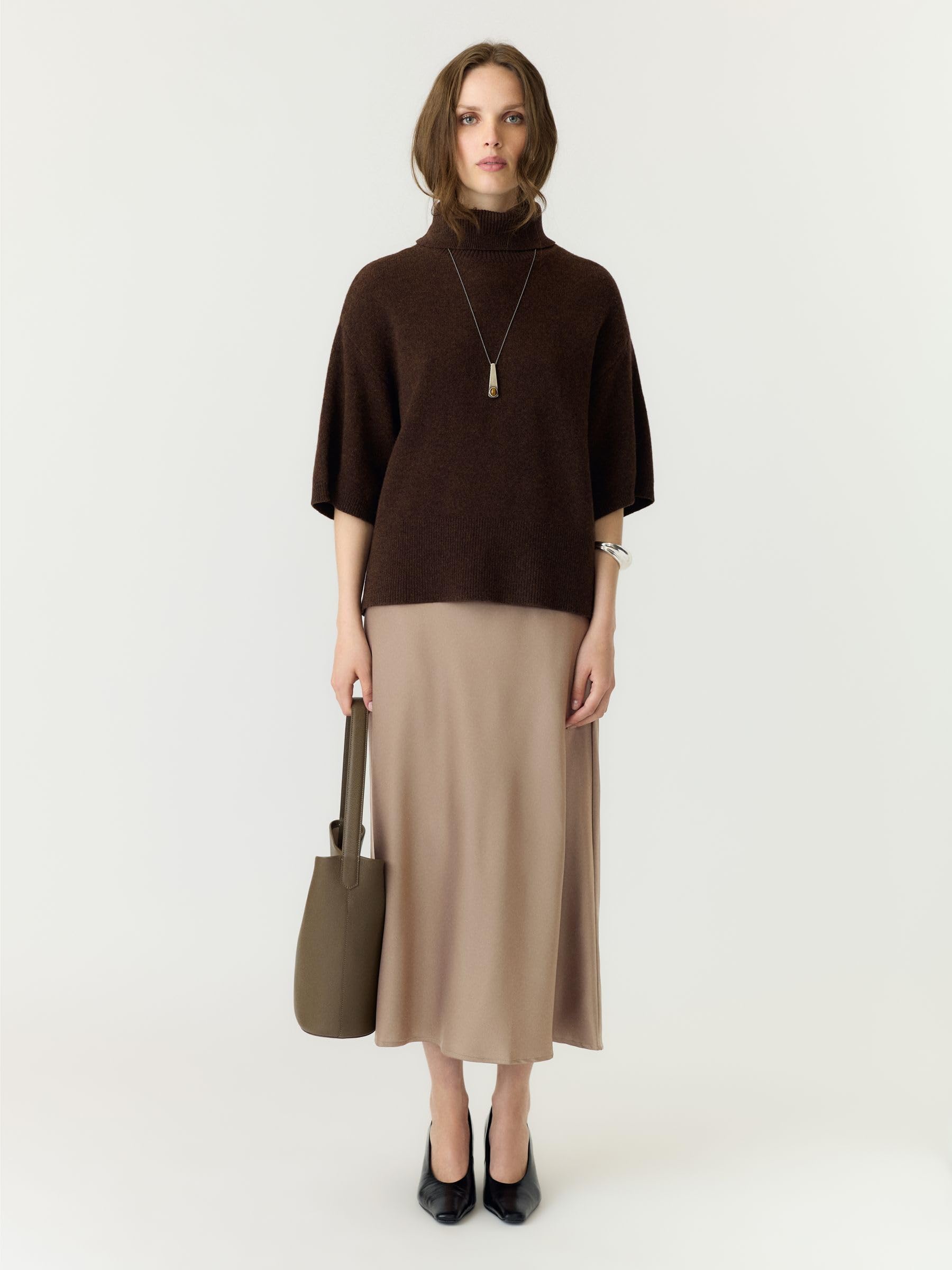 YAS Damen Yaspella Hw Midi Skirt S. Noos Yaspella Hw Midi Skirt S. Noos (1er Pack)