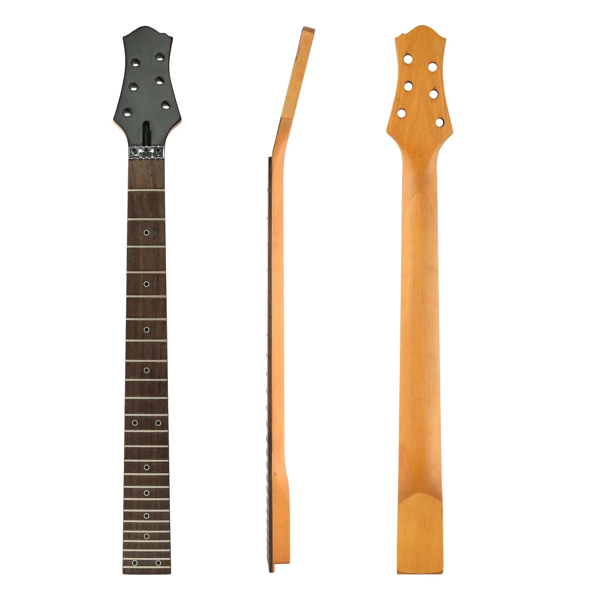 gryf gitary Matte 24 Fret 25,6-calowa Gitara Z Podstrunnicą Z Drewna Różanego Do Poduszki Z Blokadą Szyi LP