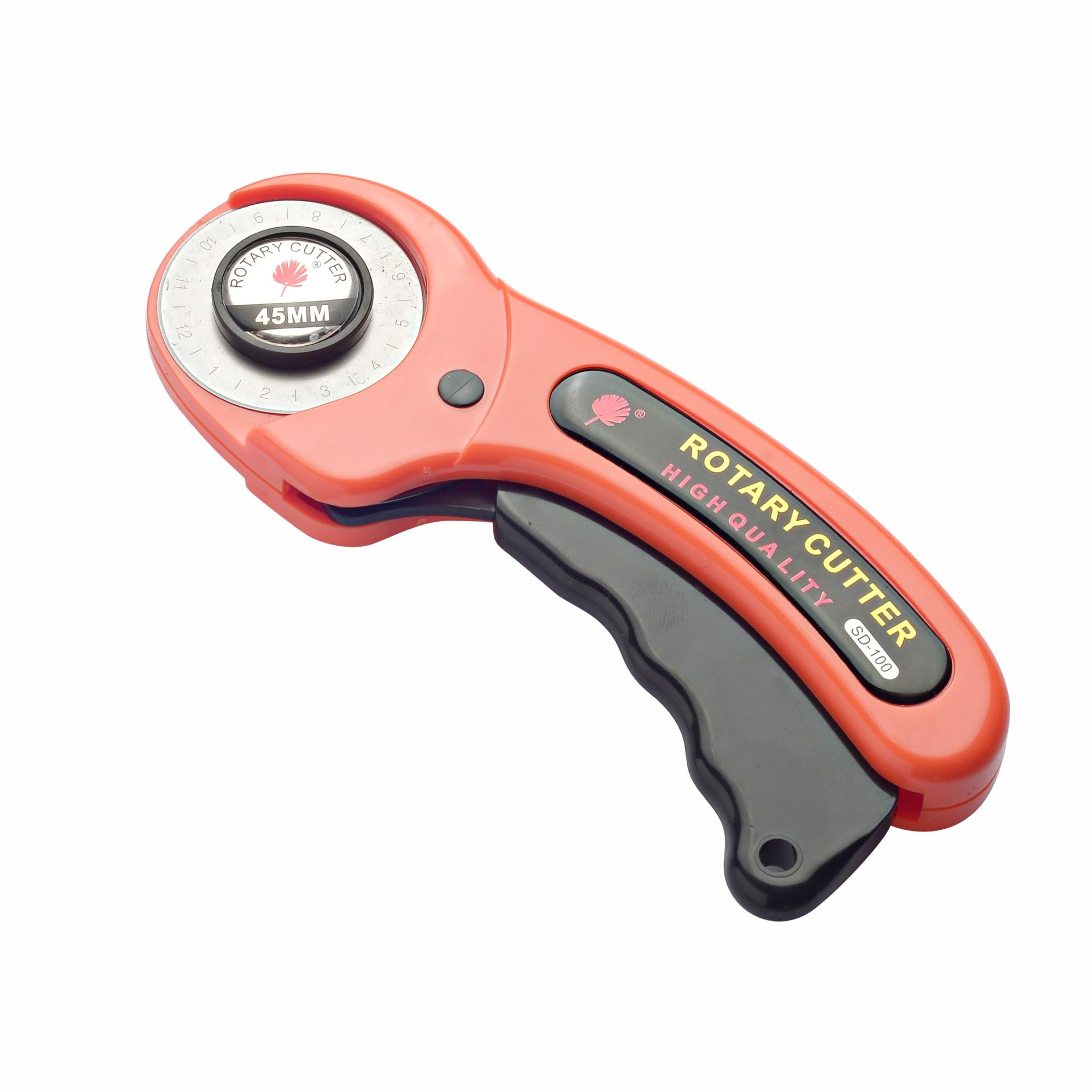 Jyoti Fabric Rotary Cutter 45mm with Extra Blades - Precision Cutting Tool with Safety Lock, Ergonomic Grip for Quilting, Sewing, Leather, Paper & DIY Crafts - Pack of 1 Piece-image-32