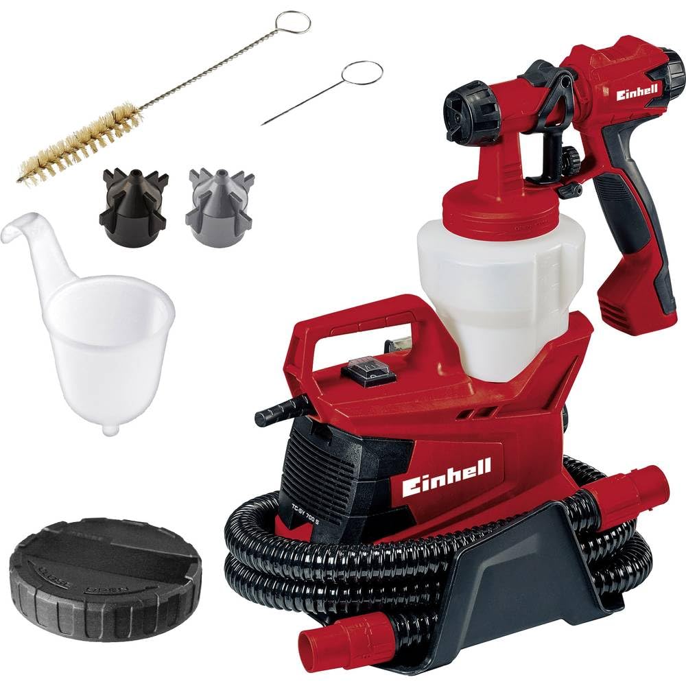 Einhell Sprey Boya Sistemi TC-SY 700 S (700 W, yarı sabit, orta ve büyük yüzeyler için, vernik ve lake için) - 4260020
