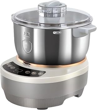 Stainless Steel Dough Mixer & Proofer, 7L Non-stick, Timing & Touch Panel, 25-38 C, For Home
