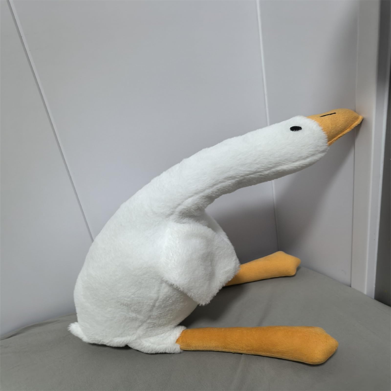 Ente Kuscheltier, Gans Kuscheltier, Gewichtskuscheltier Duck, Gewichtskuscheltier, Riesige Gans PlüSchtiere GroßE Ente Puppe, FüR Junge MäDchen Geschenk (190cm,qicai)