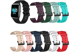 WZWNEER Smart Watch Bands Replacement Strap for WZWNEER/MVEFOIT/TOZDTO/Wwzzey/DXPICR/Iaret Smart Watch