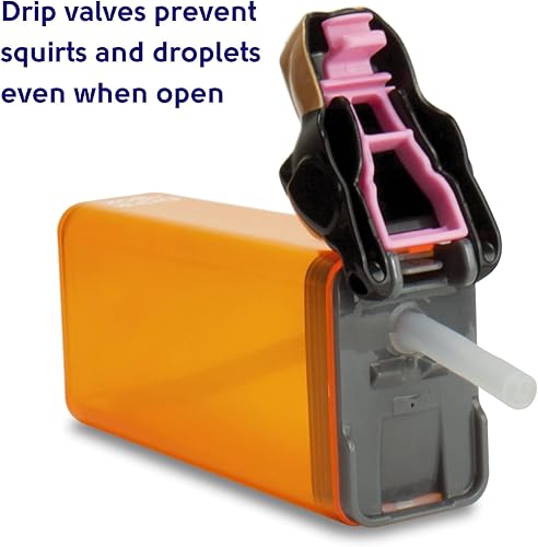 Miniatura 4 de FUNTOPS Botella de agua reutilizable  Botella deportiva con licencia oficial de la NCAA, sin BPA, apta para lavavajillas, mascota ahumada, bebida de