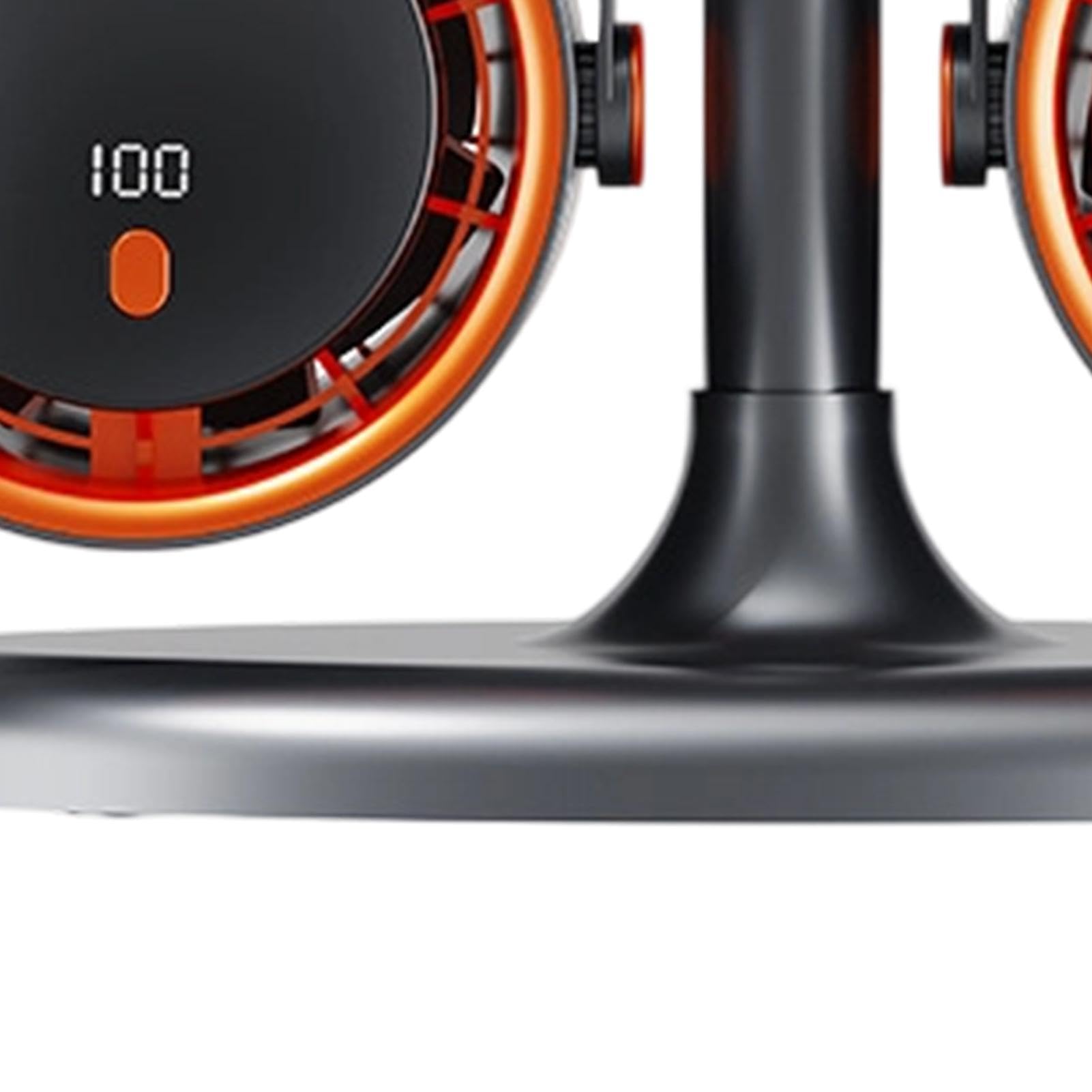 Ventilatore Da Scrivania Silenzioso - Ventilatore Portatile USB A 5 Velocit | Ventola di raffreddamento regolabile a forma di aeroplano con turbina per ufficio, camera da , casa, studio, viaggi, cam