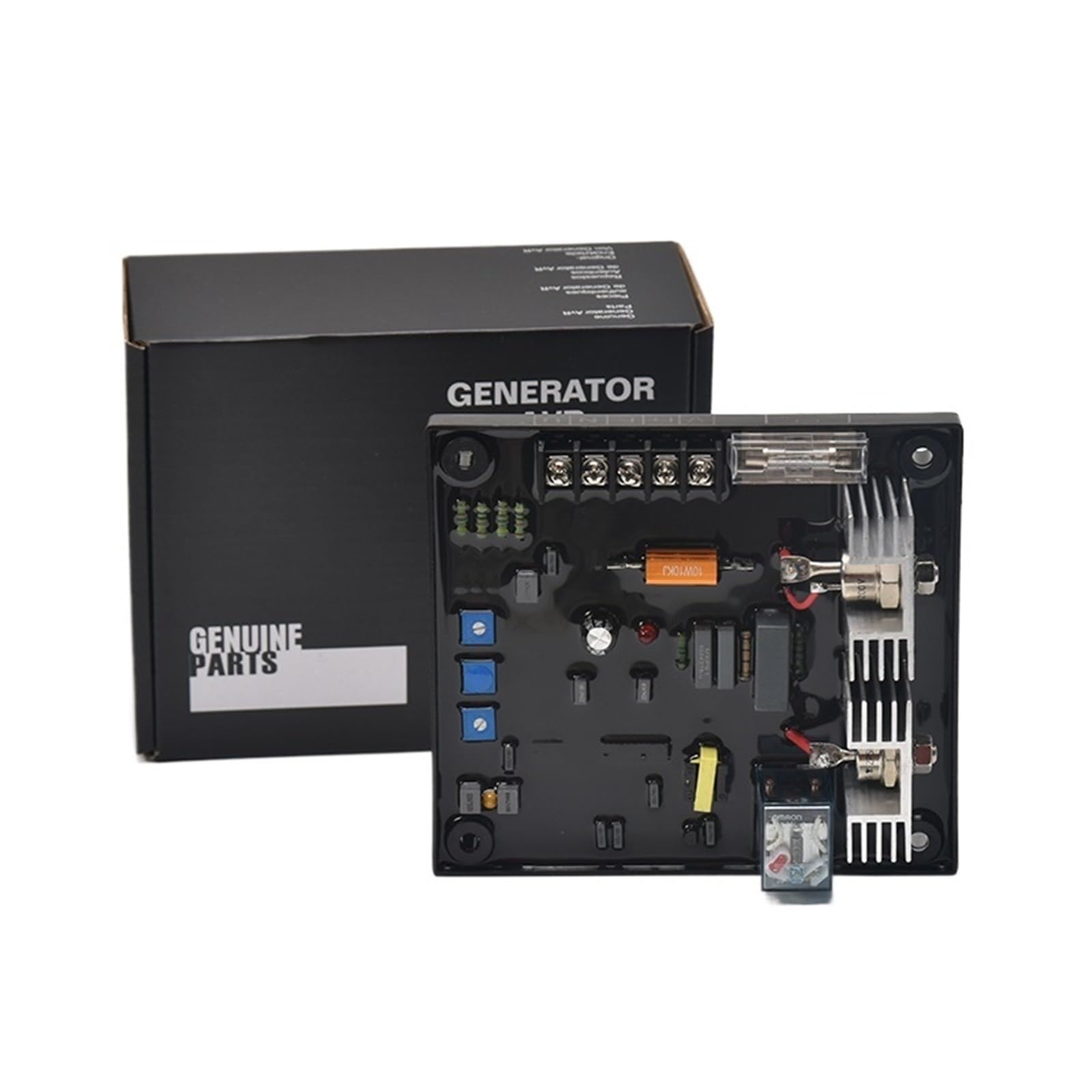 1 Uds POW50A POW35A AVR regulador de Voltaje automático módulo Control estabilizador generador Universal sin escobillas