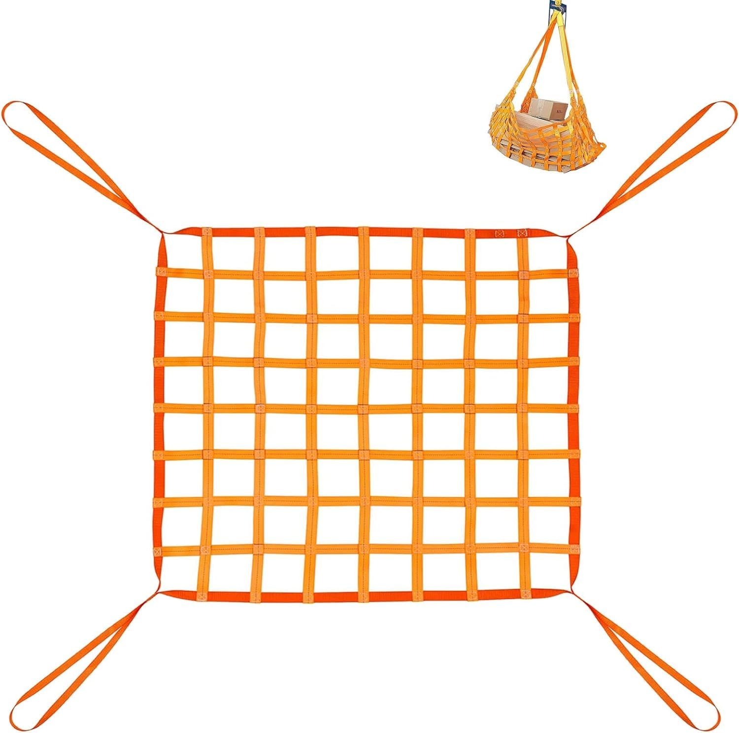 Filet de levage de marchandise pour chargement et déchargement en entrepôt