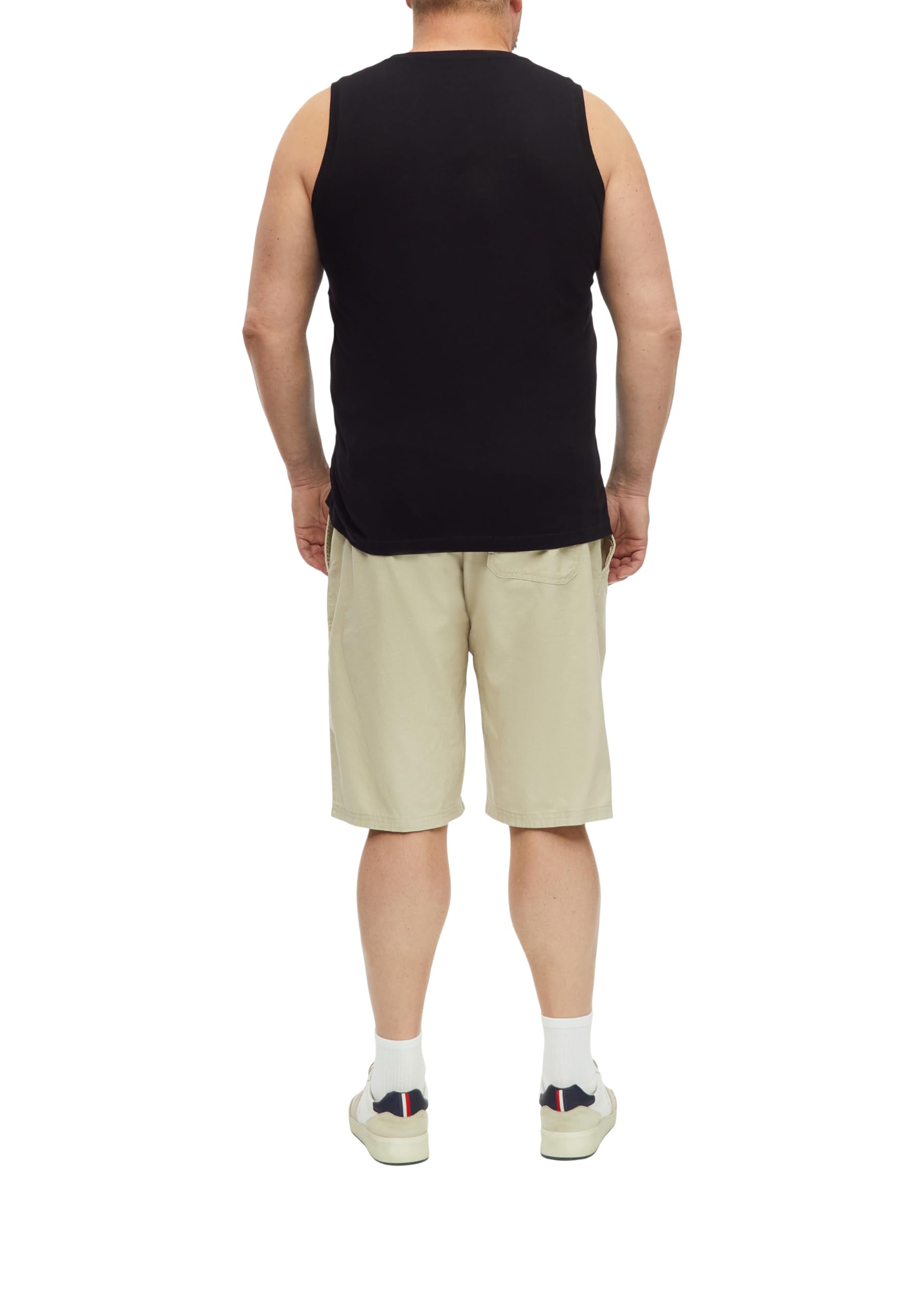 s.Oliver Men's 2181136 Top (Pack of 1), Black, 5XL
