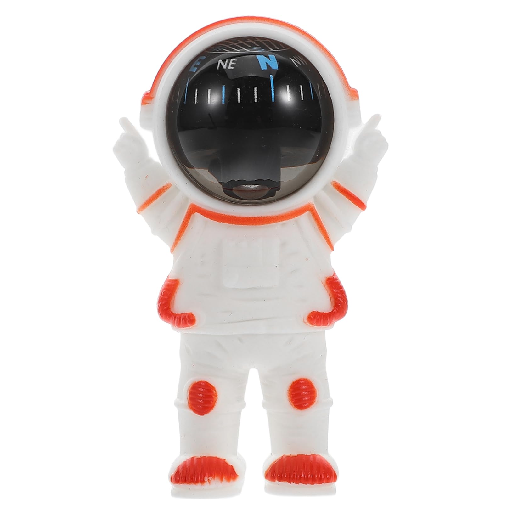 PRETYZOOM Lovely Astronaut Car Compass Decor Tool for Vehicles Lightweight Portable for Outdoor Use Accurate Directional Readings